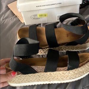 Steve Madden Kimmie black size 8